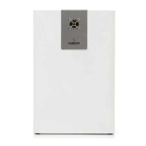Concept Smoke Screen Sentinel S70 User manual