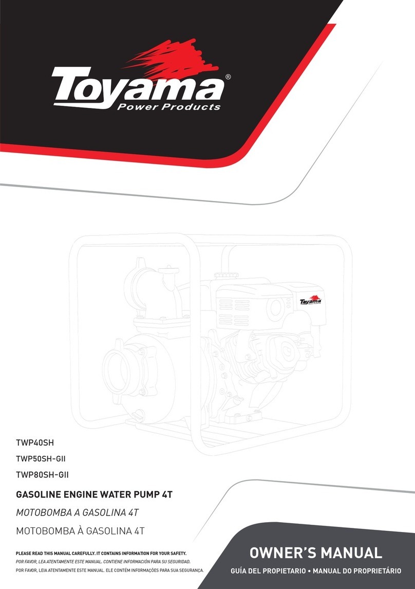 Toyama TWP40SH owner's manual
