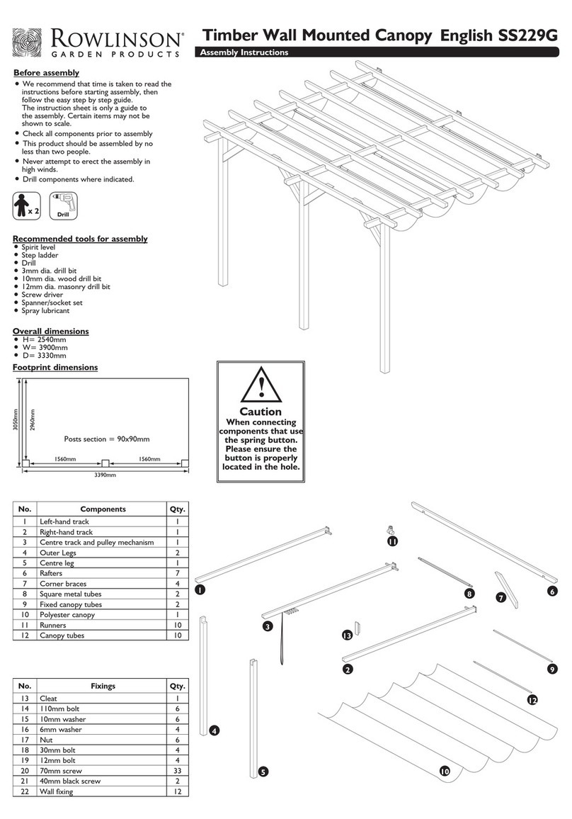 Rowlinson Garden Products SS229G User manual