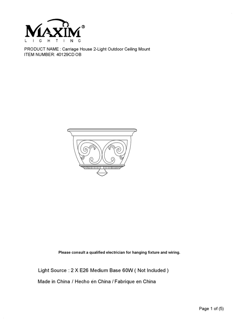 Maxim NEWBURY 40129CD OB User manual