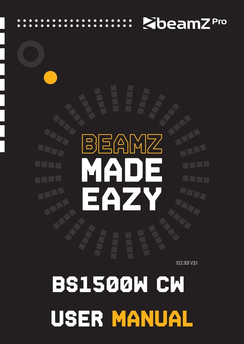 Beamz Pro BS1500W CW User manual