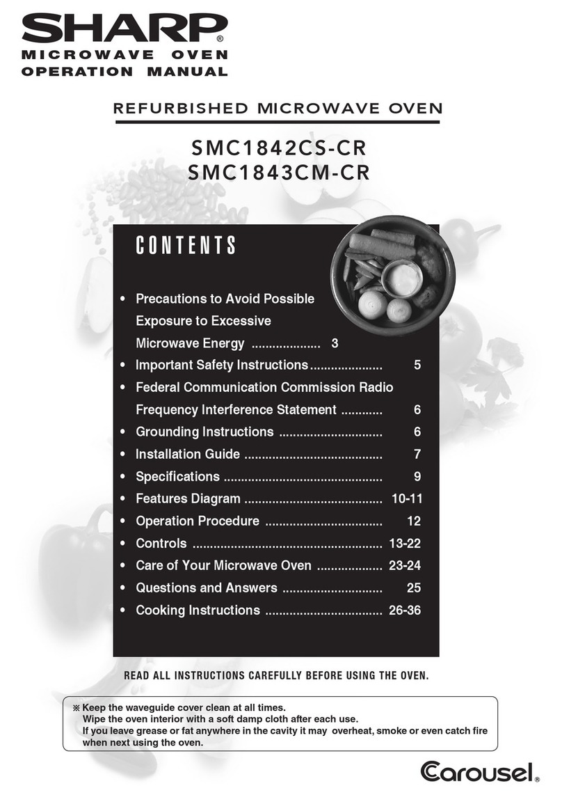 Sharp SMC1842CS-CR Operation manual