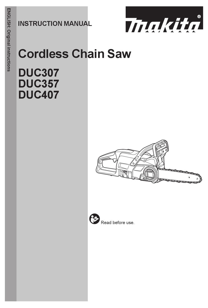 Makita DUC357 User manual