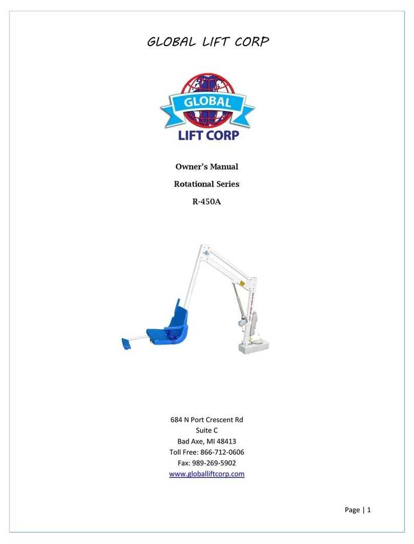 Global Lift R450ANA User manual