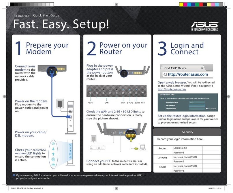 Asus RT-ACRH12 quick start guide