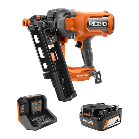 RIDGID R09895 Operator's manual