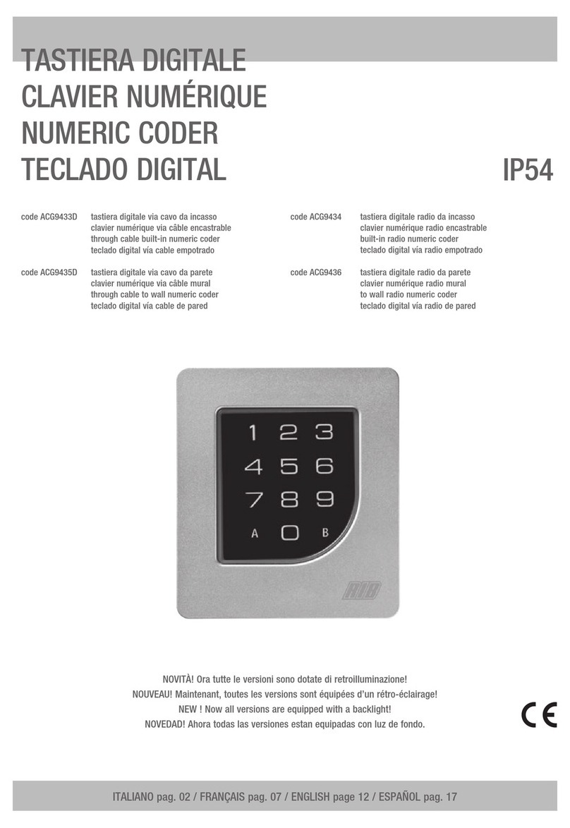 RIB ACG9433D manual
