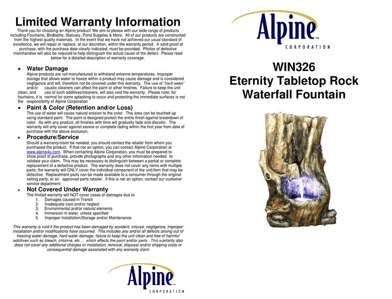 Alpine WIN326 User manual Alpine WIN326 User manual