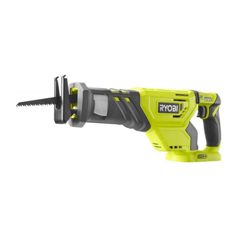 Ryobi P518 User manual