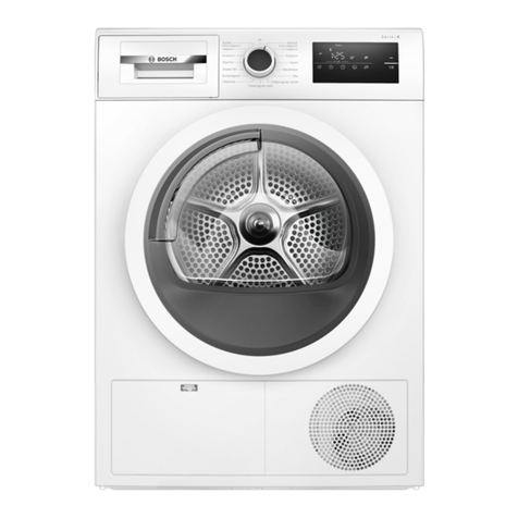 Bosch WTH85VM6SN User manual