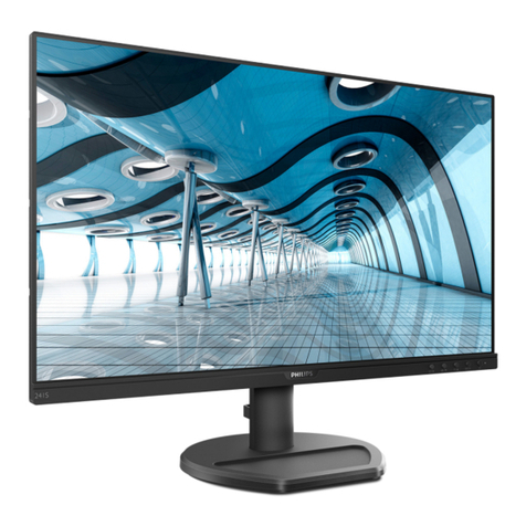 Philips S line 241S8 User manual