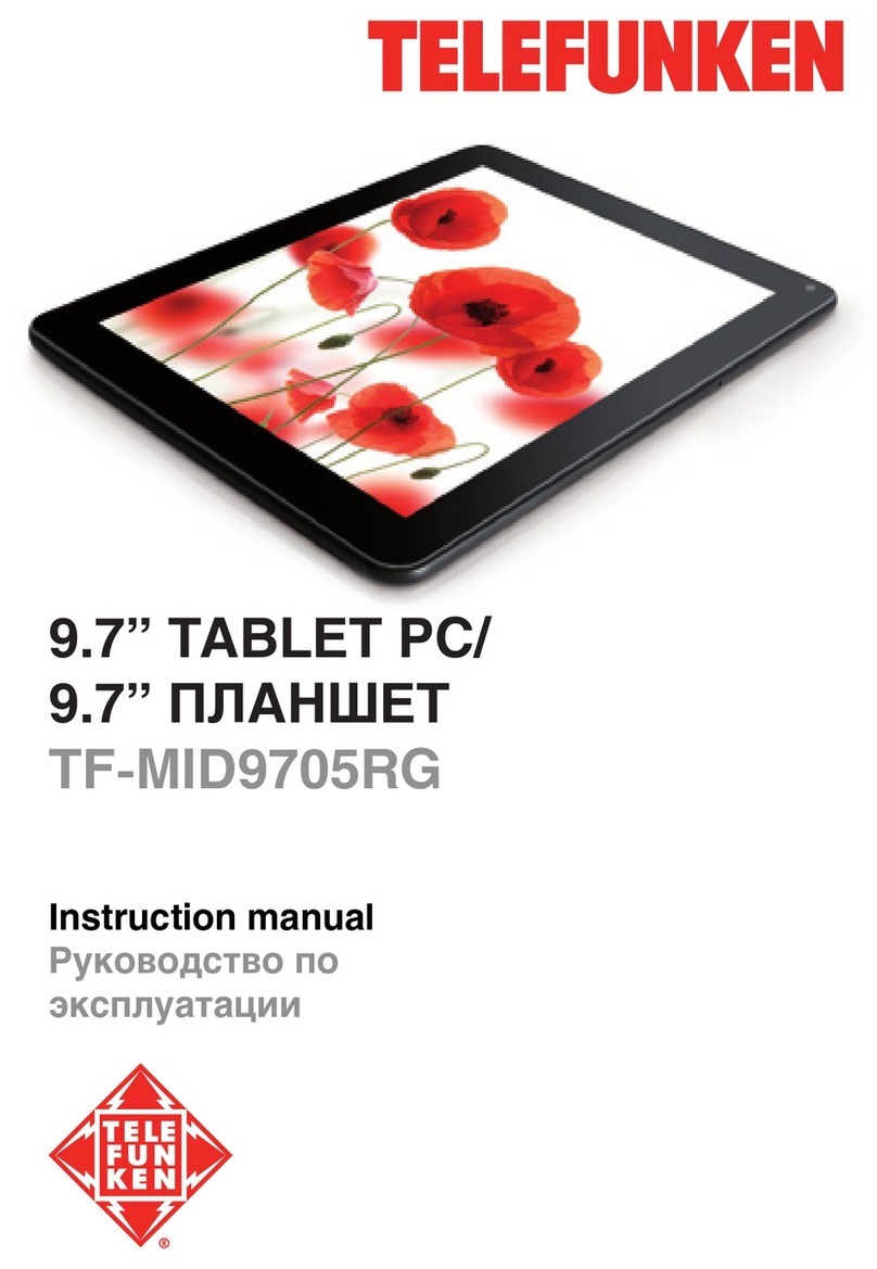 Telefunken TF-MID9705RG User manual