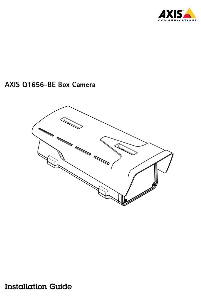 Axis Q1656-BE User manual