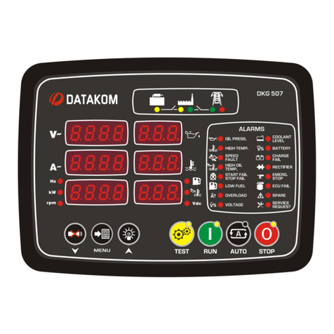 Datakom DKG-507 user manual
