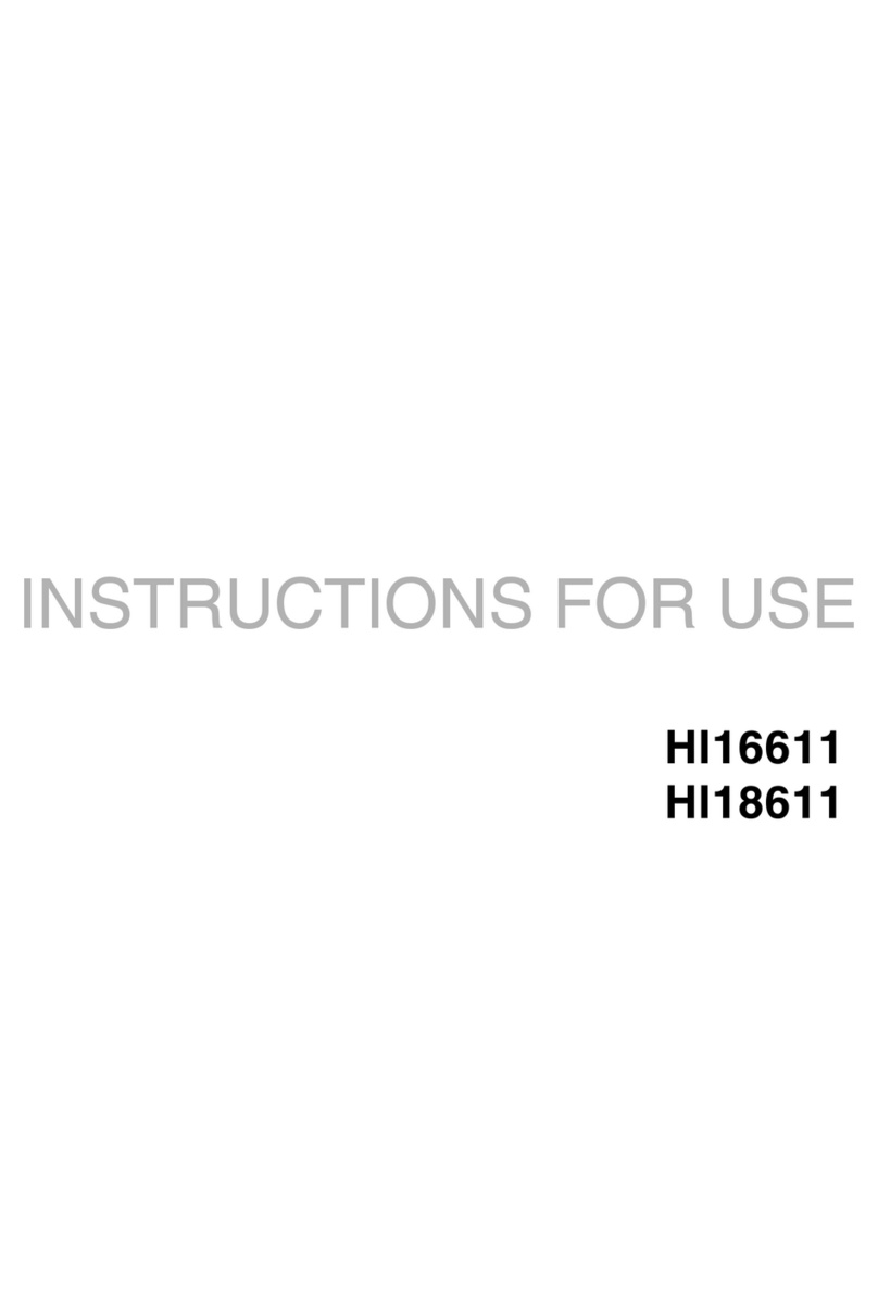 Asko HI16611 Instructions for use