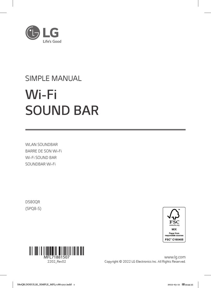 LG DS80QR Specification sheet