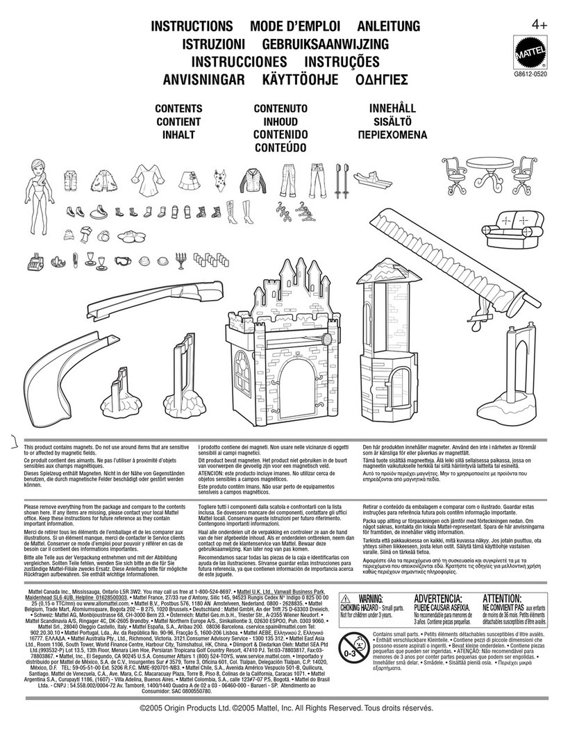 Mattel POLLY POCKET G8612-0520 User manual