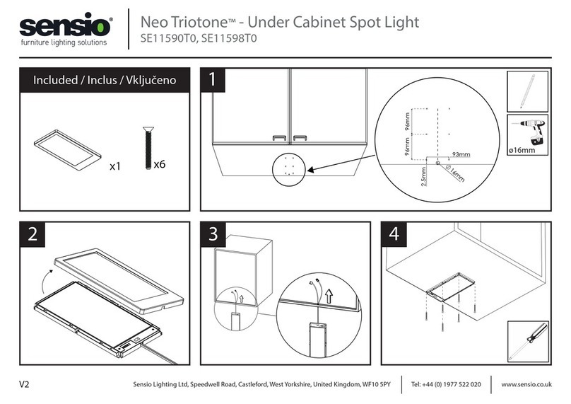 Sensio Neo Triotone SE11590T0 quick start guide