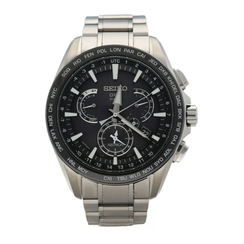 Seiko ASTRON 8X53 GPS SOLAR Complete user guide