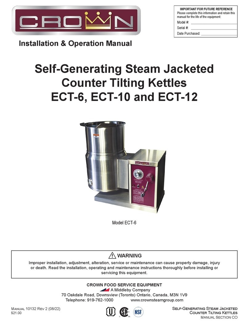 Crown ECT-6 Installation and operation manual