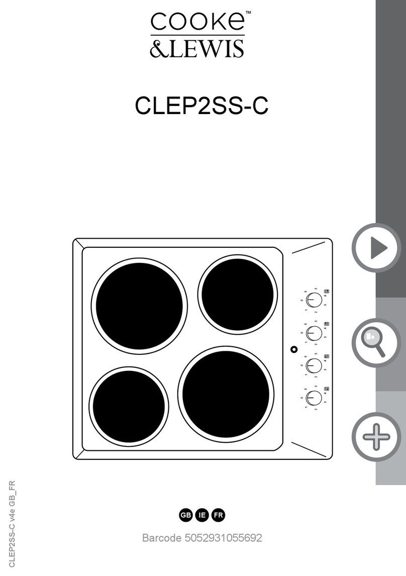 Cooke & Lewis CLEP2SS-C User manual