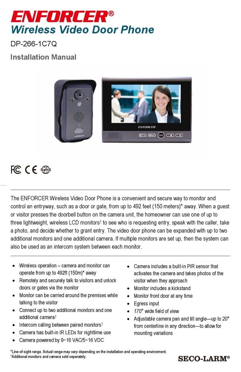 ENFORCER DP-266-1C7Q User manual