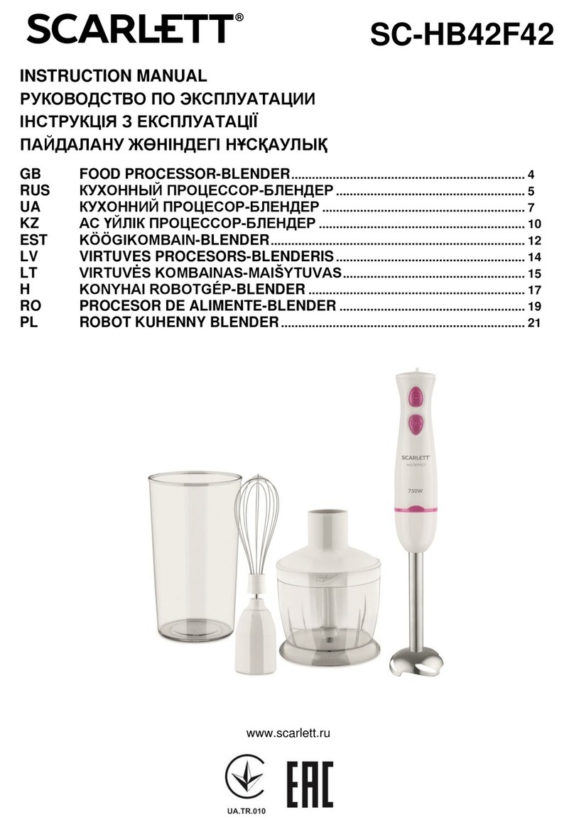 Scarlett SC-HB42F42 User manual
