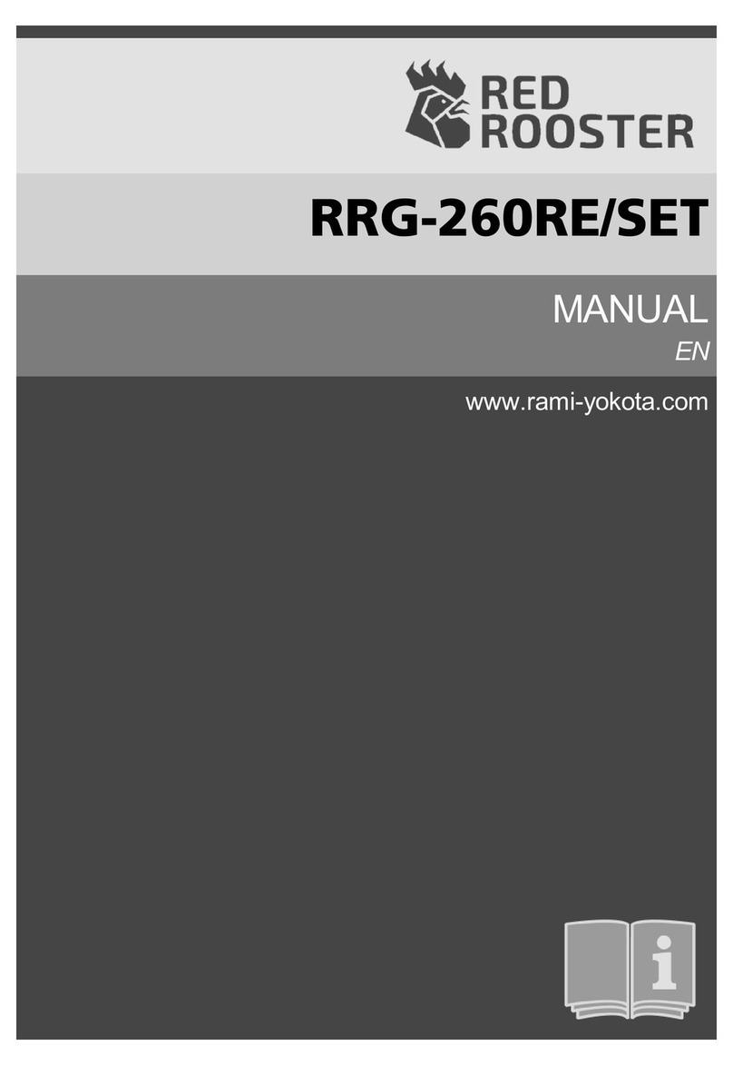 RED ROOSTER RRG-260RE/SET User manual