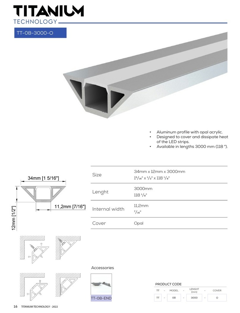 Titanium TT-08-3000-O User manual