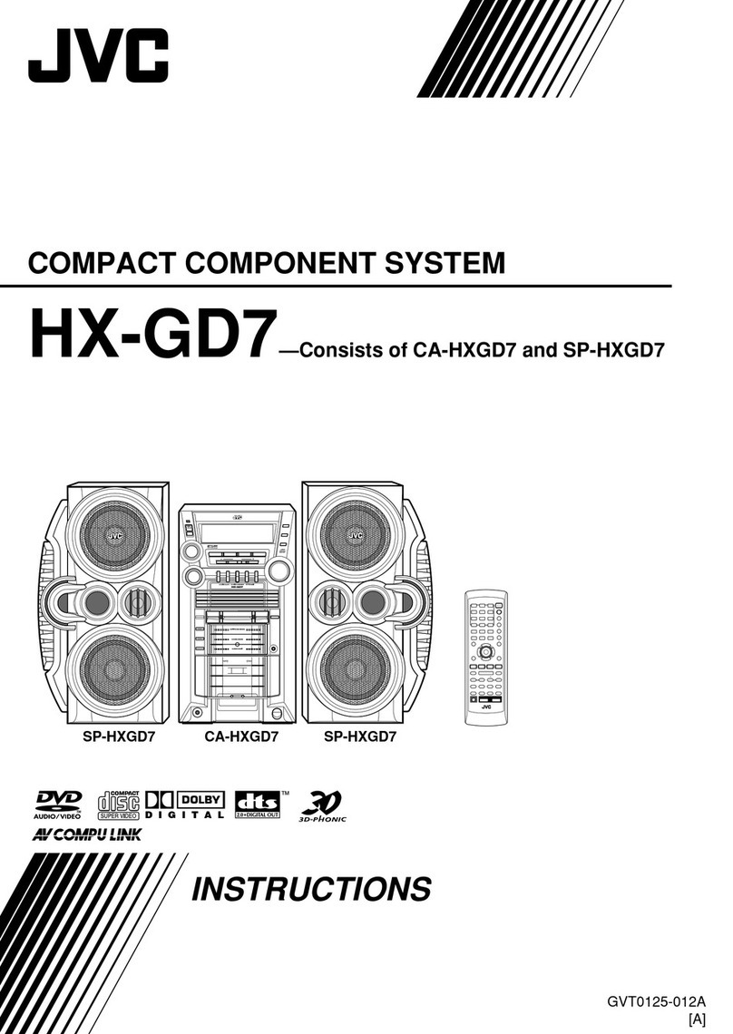 JVC SP-HXGD7 User manual JVC SP-HXGD7 User manual