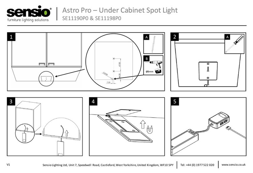Sensio Astro Pro SE11190P0 quick start guide Sensio Astro Pro SE11190P0 quick start guide