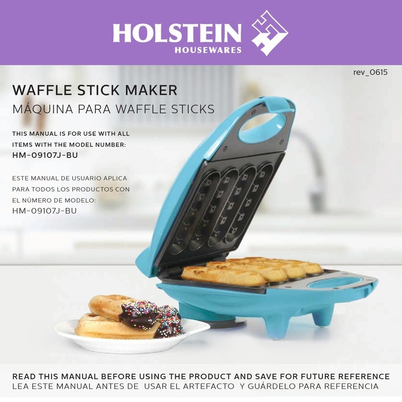 Holstein Housewares HM-09107J-BU manual
