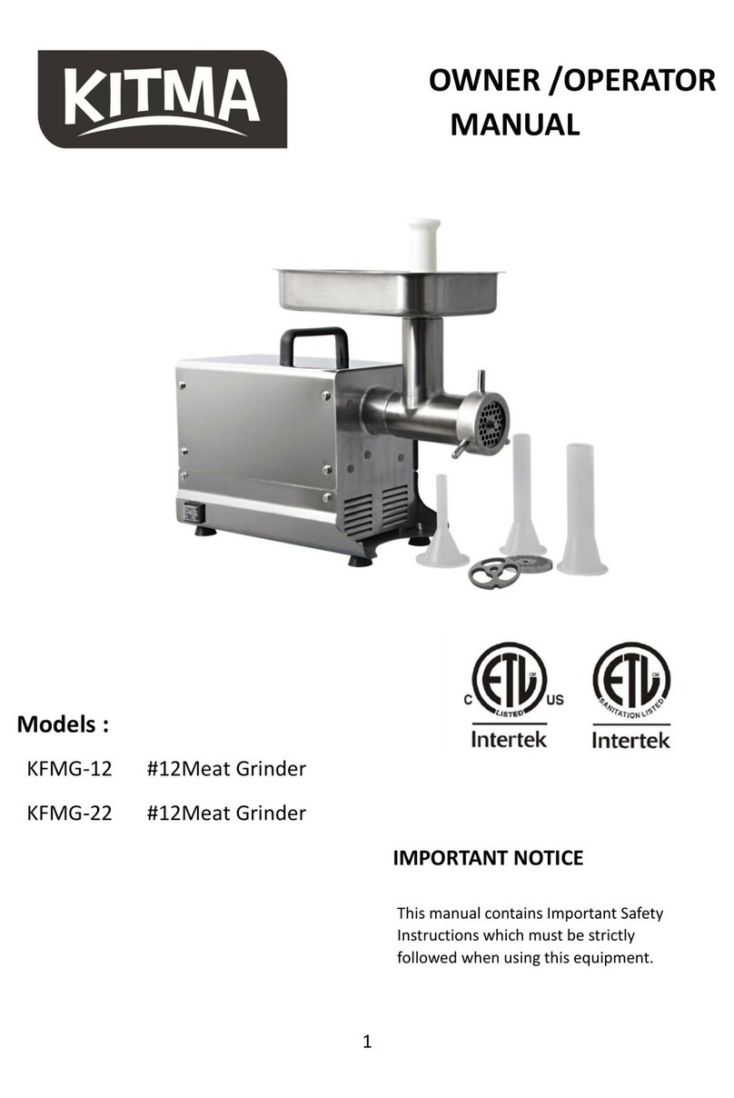 KITMA KFMG-12 Owner's and operator's manual