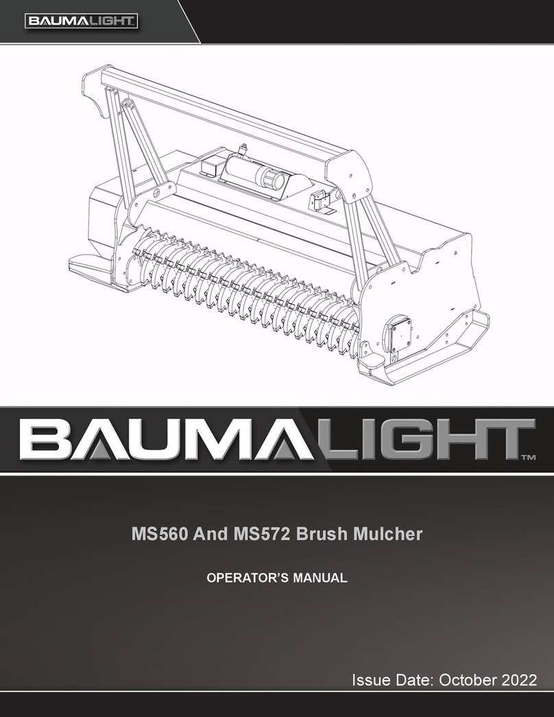 Baumalight MS572 Operator's manual