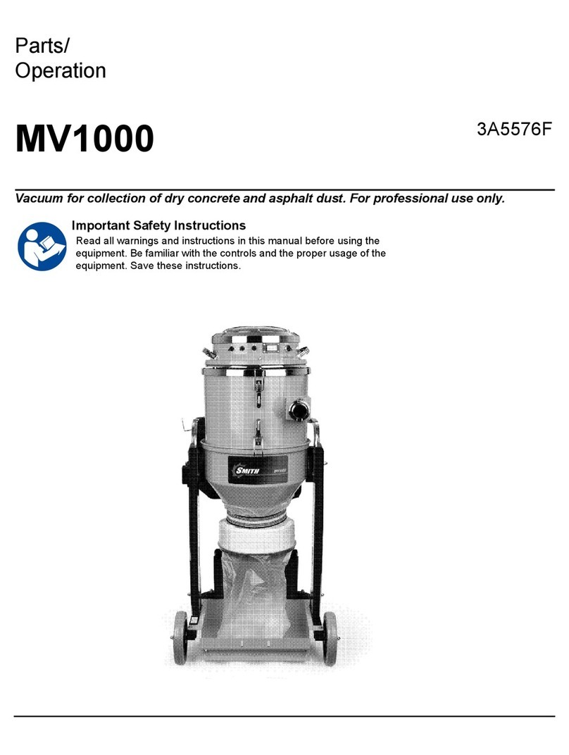 Smith MV1000 Parts and operation manual