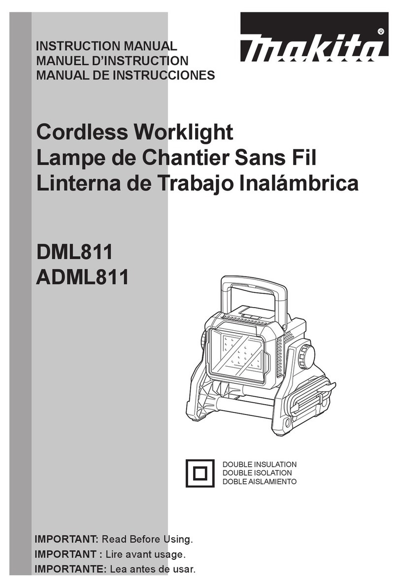 Makita ADML811 User manual