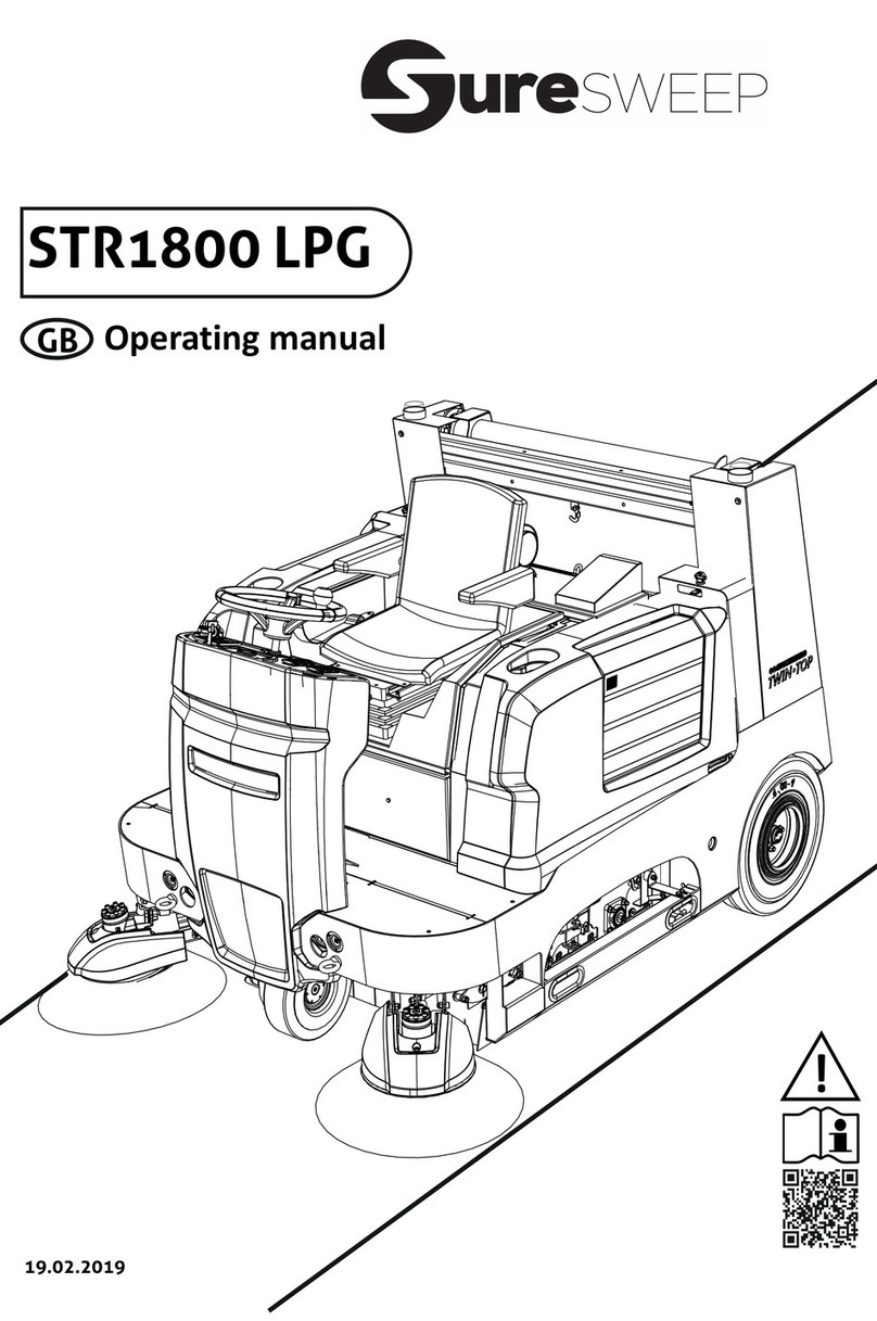 abco STR1800 LPG operating manual