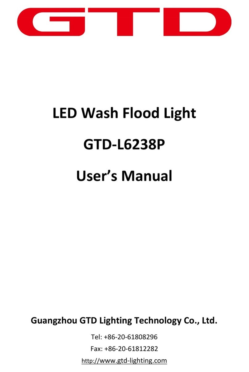 GTD GTD-L6238P User manual