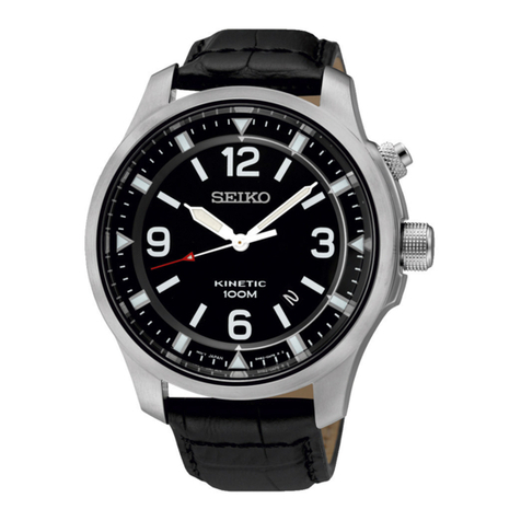 Seiko Cal. 5M83 User manual
