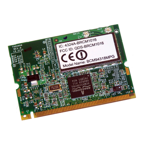 Broadcom BCM94318MPG User manual