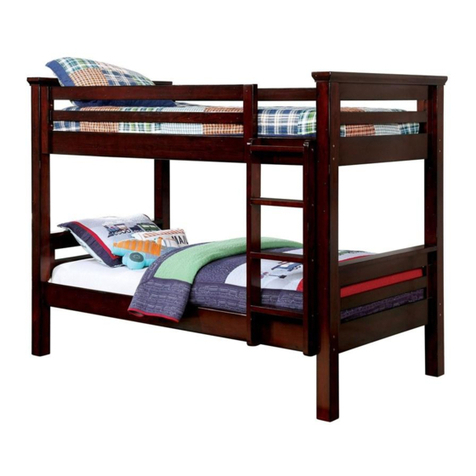 Furniture of America CM-BK450TT Assembly instructions Furniture of America CM-BK450TT Assembly instructions