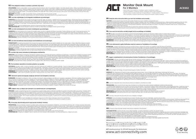 ACT AC8302 Quick install