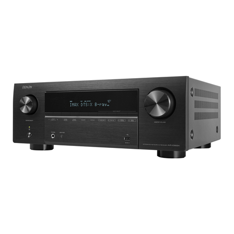 Denon AVC-X3800H owner's manual