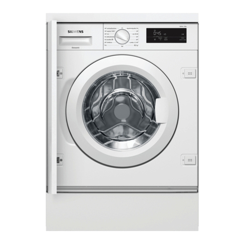Siemens WI12W325ES User manual