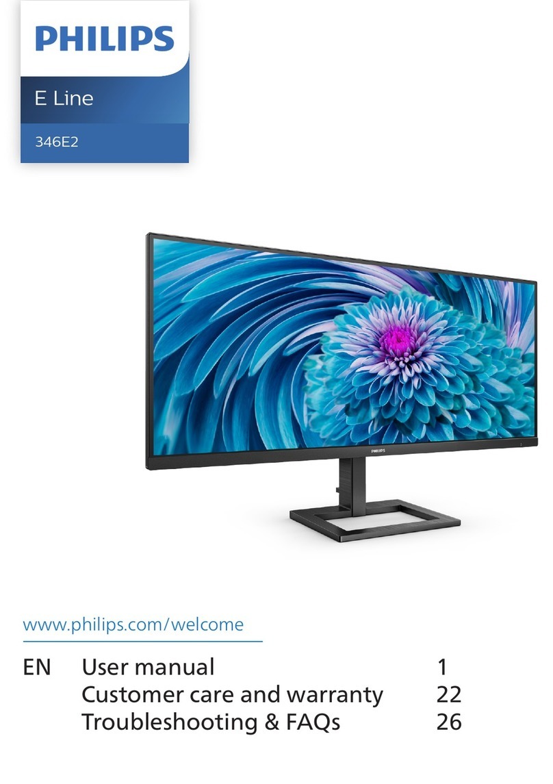 Philips E Line 346E2 User manual