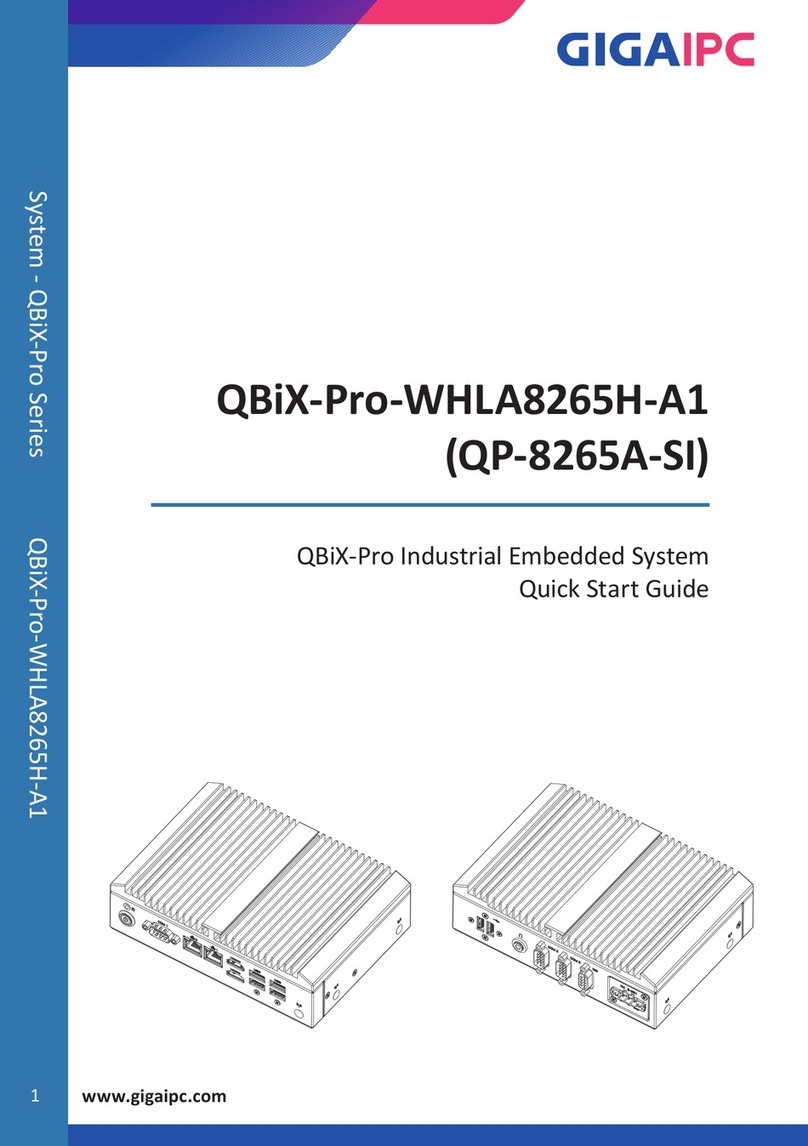 GIGAIPC QP-8265A-SI User manual