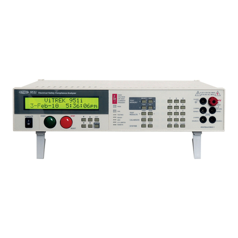 Vitrek 951i Installation and operation manual