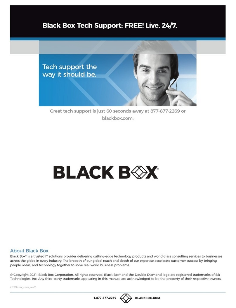 Black Box IC199A-R4 User manual
