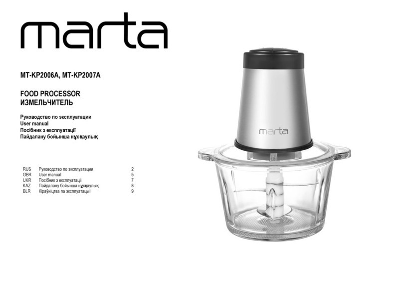 Marta MT-KP2006A User manual