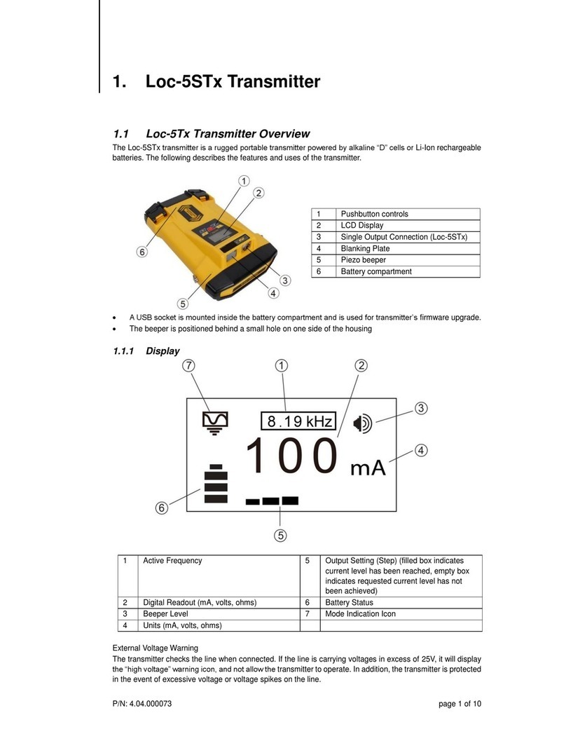 Vivax Metrotech Loc-5ST Series manual